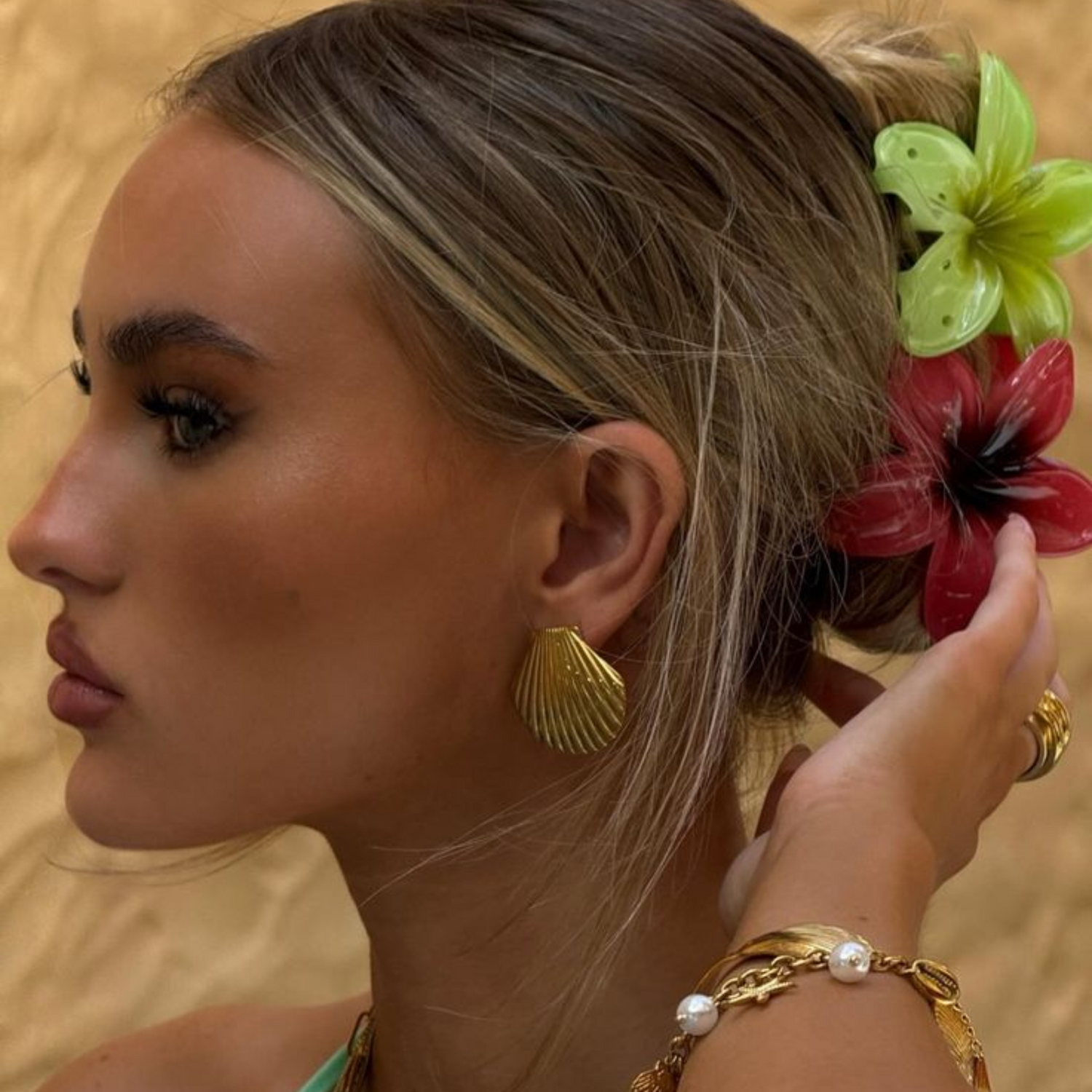 Boucles d'Oreilles Concha