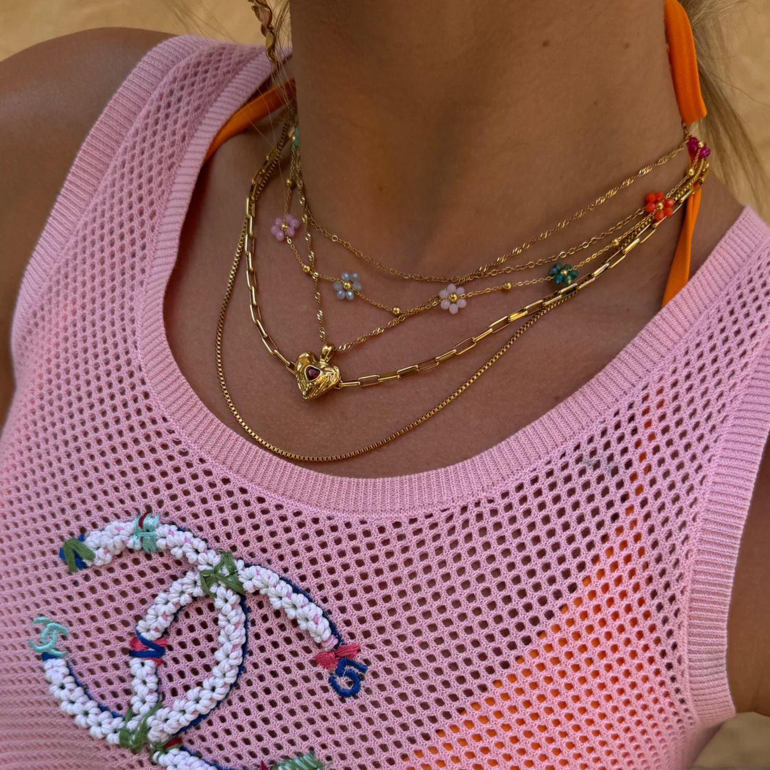 Collier Amora Rubis