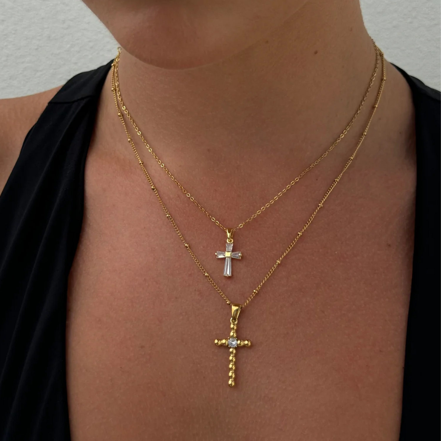 Collier Croix Liora