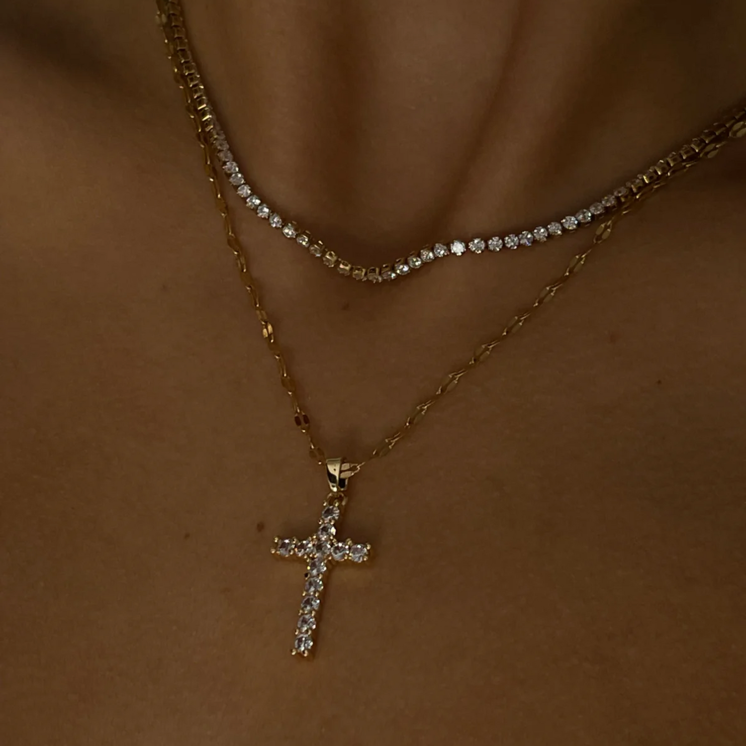 Collier Croix Solenza