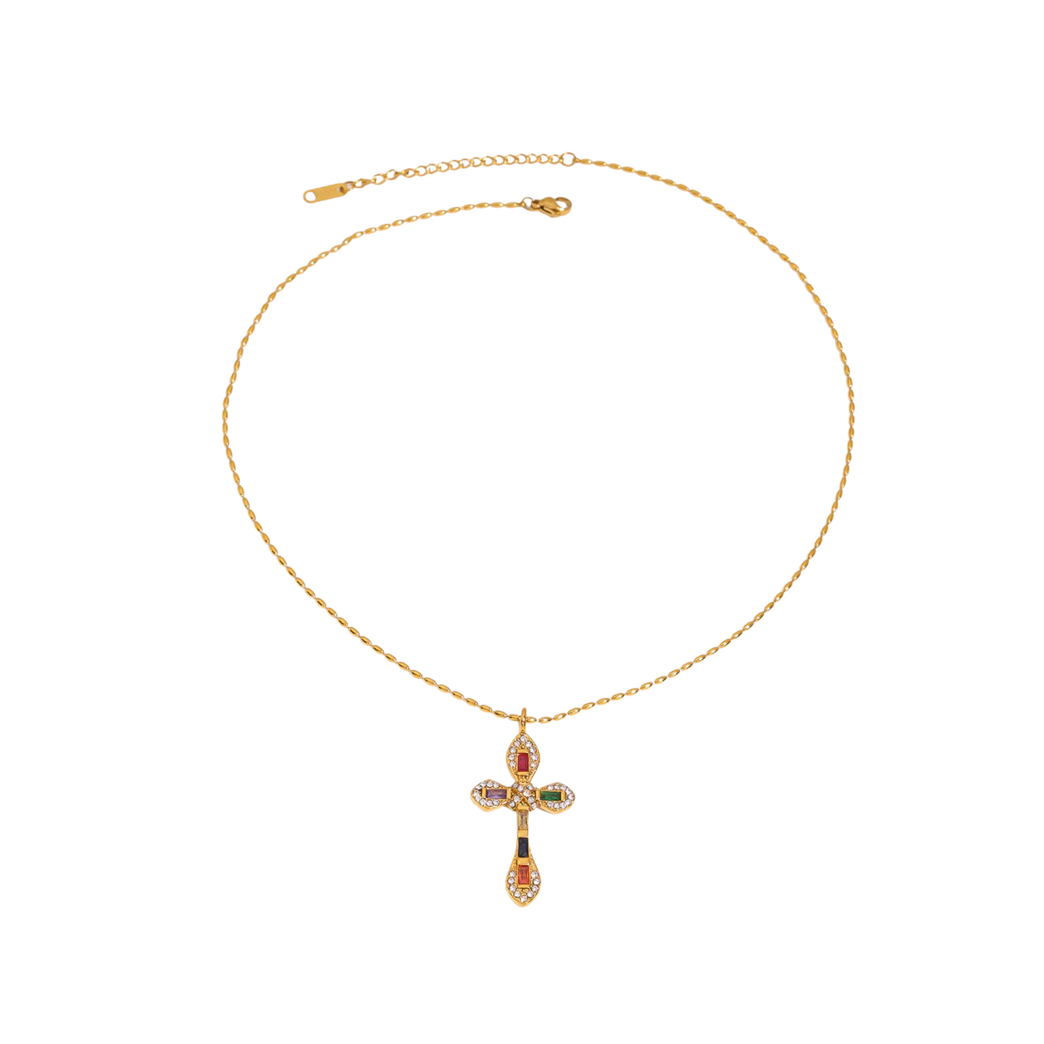Collier Croix Prisma